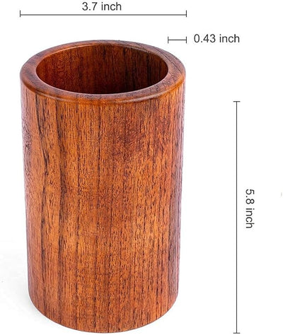 Solid Acacia Wood Utensil Holder